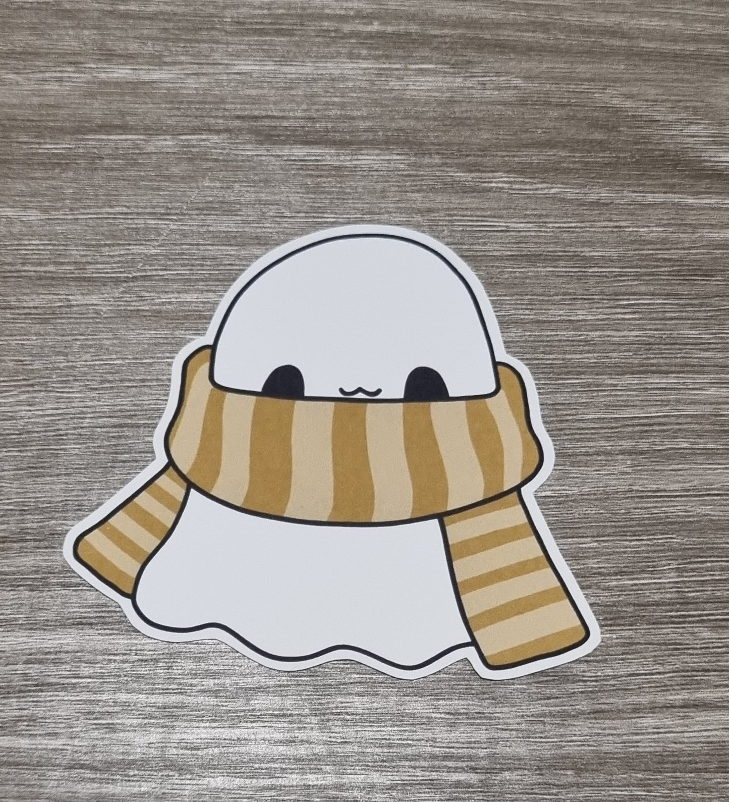 Cute ghost sticker set 7pcs matte stickers