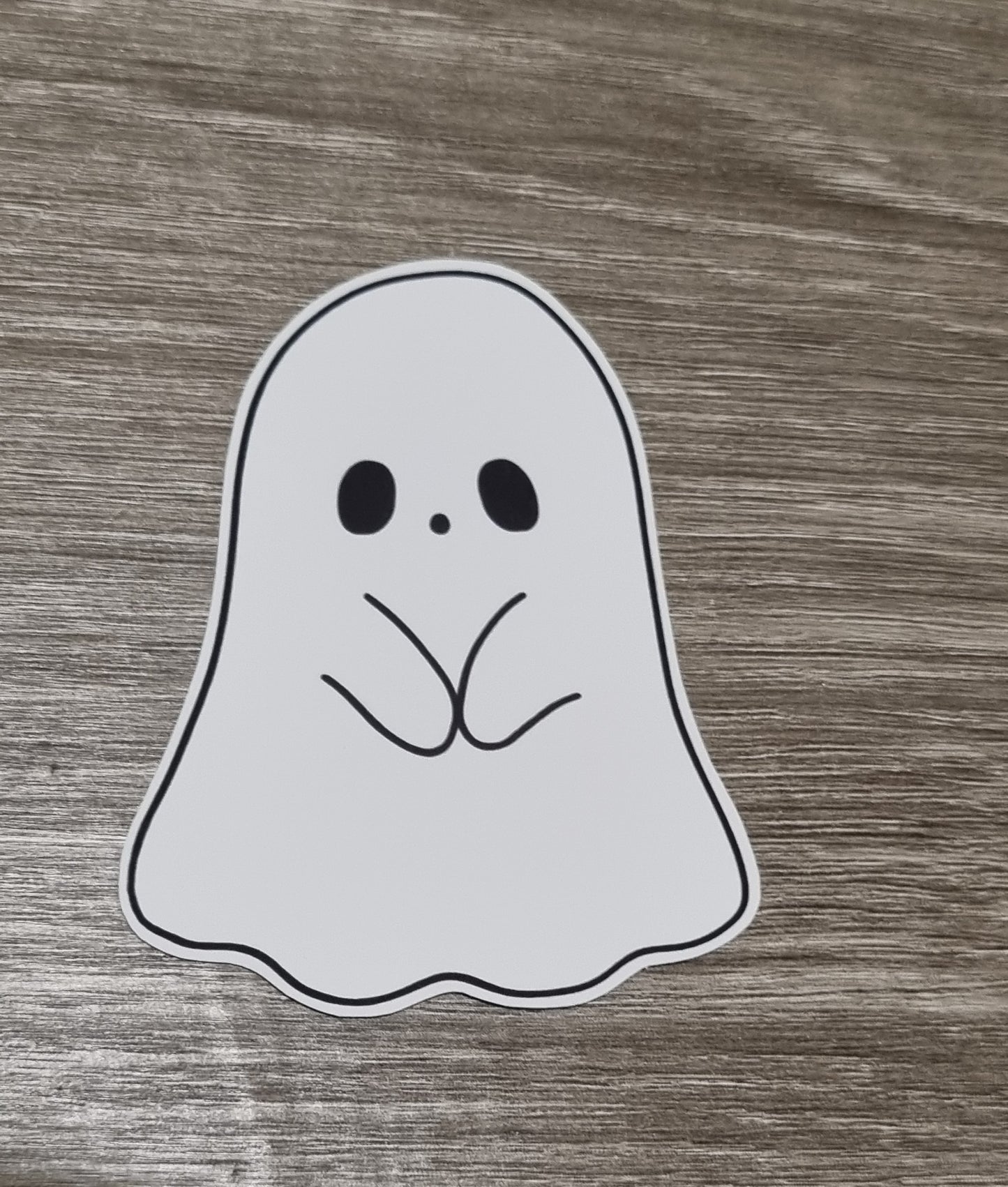 Cute ghost sticker set 7pcs matte stickers